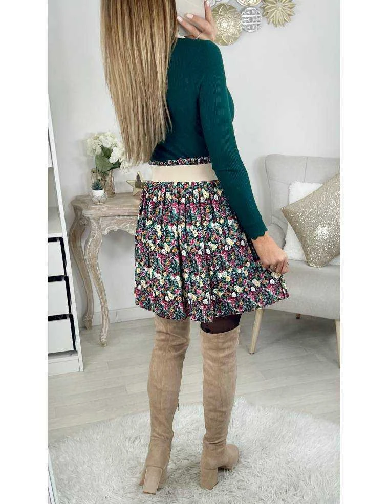 Ma Jolie Jupe Plissée "little Flowers" 5 Ma Jolie Jupe Plissée "little Flowers" – Image 3