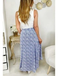 Ma Jupe Longue & Portefeuille " Little Flowers" -Vive Le Style Boutique ma jupe longue portefeuille little flowers 2