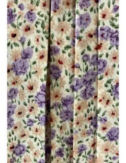 Ma Jupe Plissée "purple & Flowers" -Vive Le Style Boutique ma jupe plissee purple flowers 2