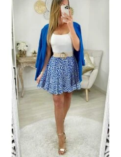 Ma Petite Jupe à Volants "blue Heart" -Vive Le Style Boutique ma petite jupe a volants blue heart 4