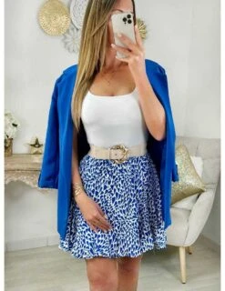 Ma Petite Jupe à Volants "blue Heart" -Vive Le Style Boutique ma petite jupe a volants blue heart 5