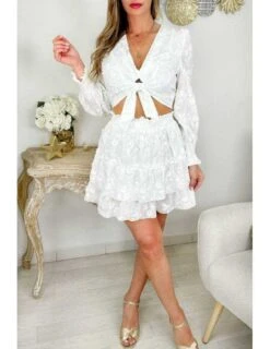 Ma Petite Jupe à Volants " Broderie Blanche" 9 Ma Petite Jupe à Volants " Broderie Blanche" -Vive Le Style Boutique ma petite jupe a volants broderie blanche 3