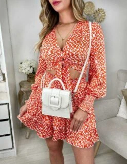 Ma Petite Jupe à Volants " Summer Print" -Vive Le Style Boutique ma petite jupe a volants summer print 2