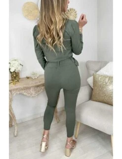 Ma Petite Veste Kaki Stretch 9 Ma Petite Veste Kaki Stretch -Vive Le Style Boutique ma petite veste kaki stretch 3
