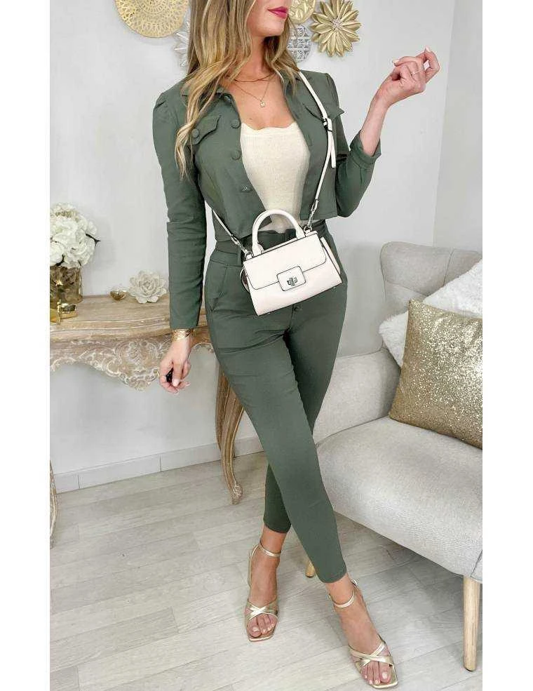 Ma Petite Veste Kaki Stretch 3 Ma Petite Veste Kaki Stretch