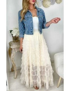 Ma Veste En Jeans "so Diam's" 8 Ma Veste En Jeans "so Diam's" -Vive Le Style Boutique ma veste en jeans so diam s 2