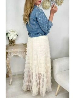 Ma Veste En Jeans "so Diam's" 9 Ma Veste En Jeans "so Diam's" -Vive Le Style Boutique ma veste en jeans so diam s 3