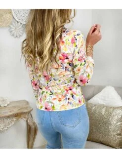 Mon Chemisier Boutonné "pastel Flowers" 7 Mon Chemisier Boutonné "pastel Flowers" -Vive Le Style Boutique mon chemisier boutonne pastel flowers 2