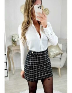 Mon Chemisier Fluide Blanc "so Basic"