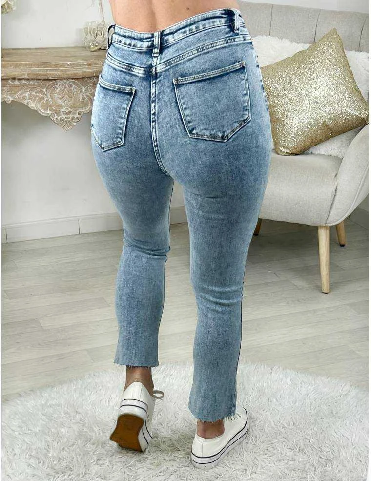 Mon Jeans Bleu Ciel "cropped" 4 Mon Jeans Bleu Ciel "cropped" – Image 2
