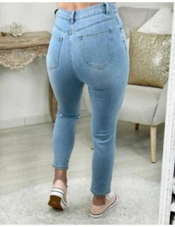 Mon Jeans Bleu Ciel Mum "basic"