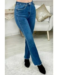 Mon Jeans Bleu "flare" -Vive Le Style Boutique mon jeans bleu flare 2