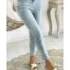 Mon Jeans Light Blue Mum Basic -Vive Le Style Boutique mon jeans light bleu mum basic