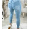 Mon Jeans Light Blue Taille Haute "two Buttons" -Vive Le Style Boutique mon jeans light blue taille haute two buttons