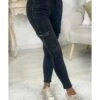 Mon Jeans Used Black "cargo" -Vive Le Style Boutique mon jeans used black cargo