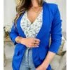 Mon Joli Blazer Bleu Roi "so Chic" -Vive Le Style Boutique mon joli blazer bleu roi so chic