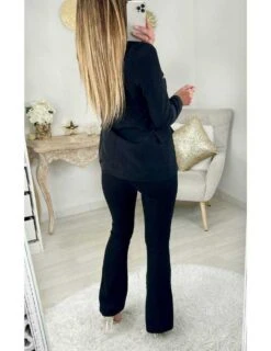 Mon Joli Blazer Noir" Boutons Dorés" -Vive Le Style Boutique mon joli blazer noir boutons dores 2