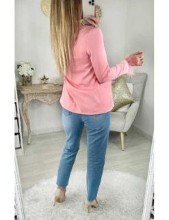 Mon Joli Blazer Rose Pale " Plums" -Vive Le Style Boutique mon joli blazer rose pale plums 3