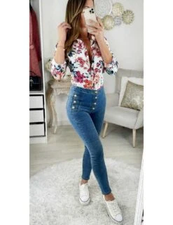 Mon Joli Chemisier Fluide "so Flowers" 6 Mon Joli Chemisier Fluide "so Flowers" -Vive Le Style Boutique mon joli chemisier fluide so flowers 1