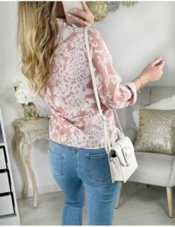 Mon Joli Chemisier" Pink Print" 5 Mon Joli Chemisier" Pink Print" -Vive Le Style Boutique mon joli chemisier pink print 1