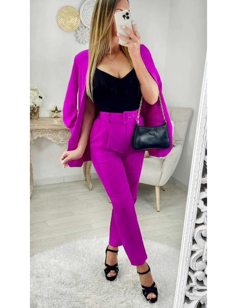Mon Pantalon Fuchsia Et Sa Ceinture "so Classic" 4 Mon Pantalon Fuchsia Et Sa Ceinture "so Classic" – Image 2