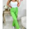 Mon Pantalon Style Jogging Vert Flashy -Vive Le Style Boutique mon pantalon style jogging vert flashy