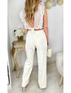 Mon Superbe Pantalon Beige " So Classic" -Vive Le Style Boutique mon superbe pantalon beige so classic 3