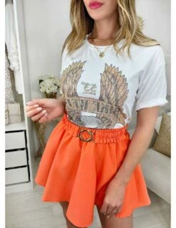 Vive Le Style Boutique -Vive Le Style Boutique mon tee shirt blanc strass eagle 1