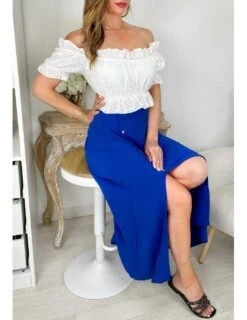 Top Blanc "broderie" -Vive Le Style Boutique top blanc broderie 3